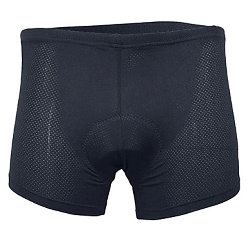 Men's Cycling Under Shorts - Black Bike Underwear / Padded Chamois Breathable 3D Pad Quick Dry Anat | Спорт и развлечения
