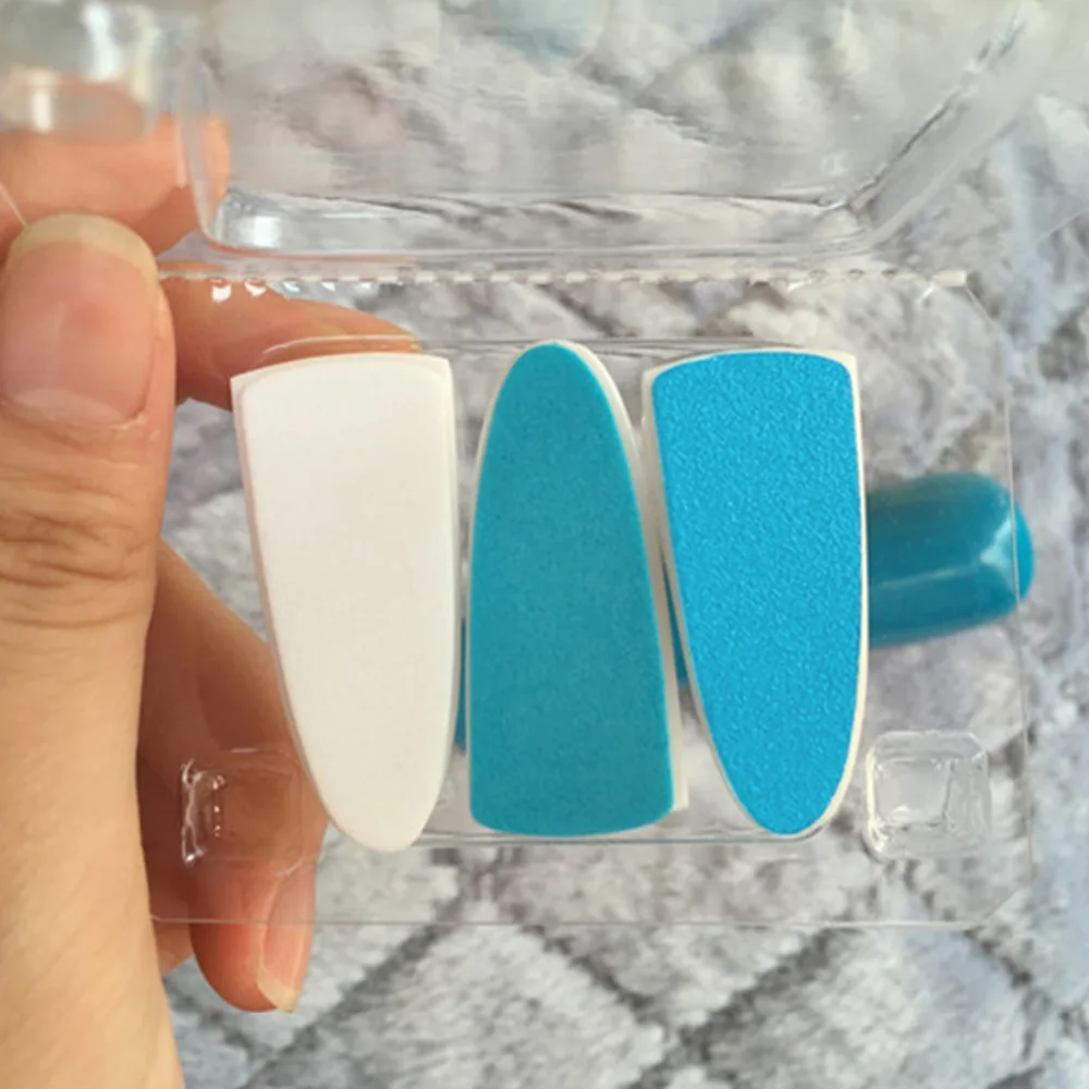 Электрическая пилка для ногтей с 3 насадками на замену шлифовальное устройство