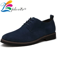 fashion mens leather shoes classic luxury business casual formal oxfords shoes for men moccasin high quality suede dress shoes