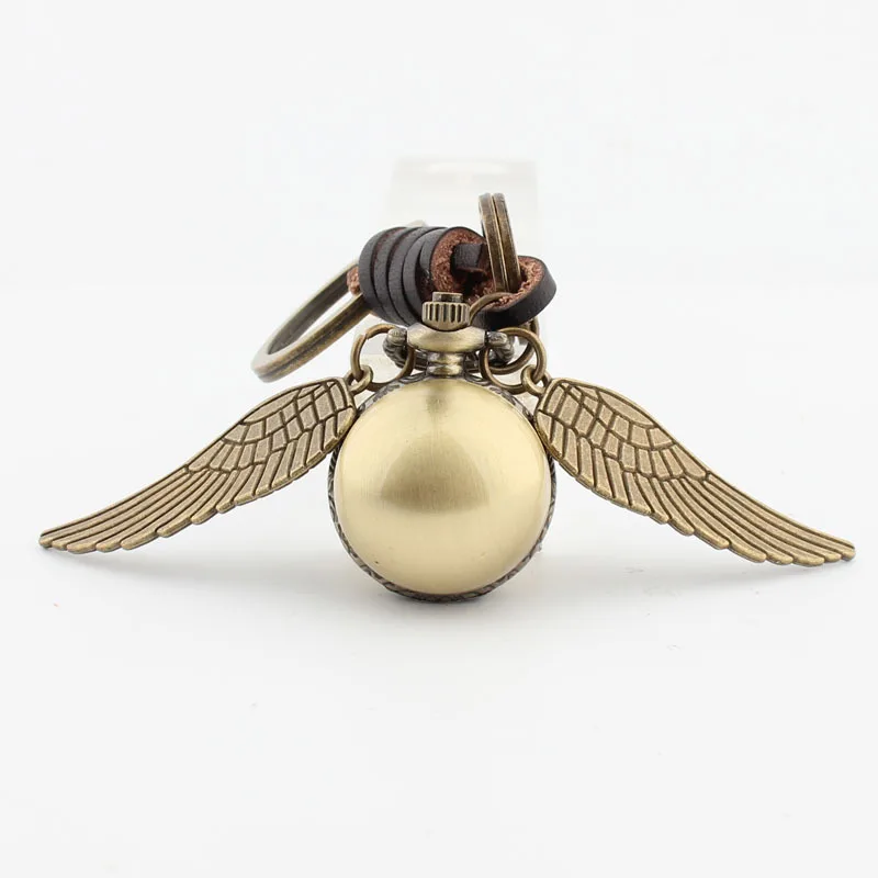 Angel Wings Quidditc золотые Snitch карманные часы брелок шары Snitch брелок Летающий вор прибор для поворота времени вспять
