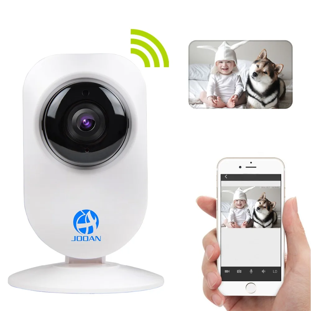 Jooan Беспроводной IP Камера 720 P двухстороннее аудио Cloud Storage Wi-Fi Видеоняни и