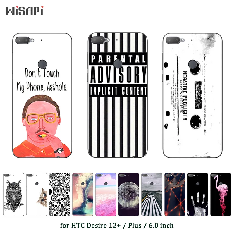 6.0&quot for HTC Desire 12 Plus Shell Current Printed Soft TPU 12+ Ultra Thin Silicone Back Cover D12+ | Мобильные телефоны и