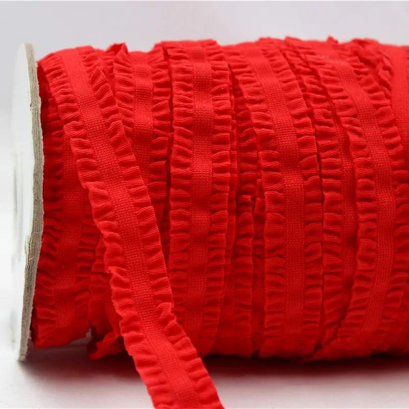 Прочная вязаная крючком лента с цветами 1616232 16 мм эластичная 10 ярдов кольцо для