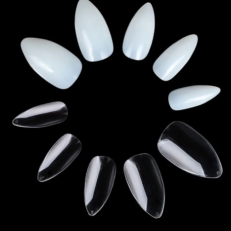 Дропшиппинг 500 шт./упак. натуральный Цвет овальной формы с острым носком