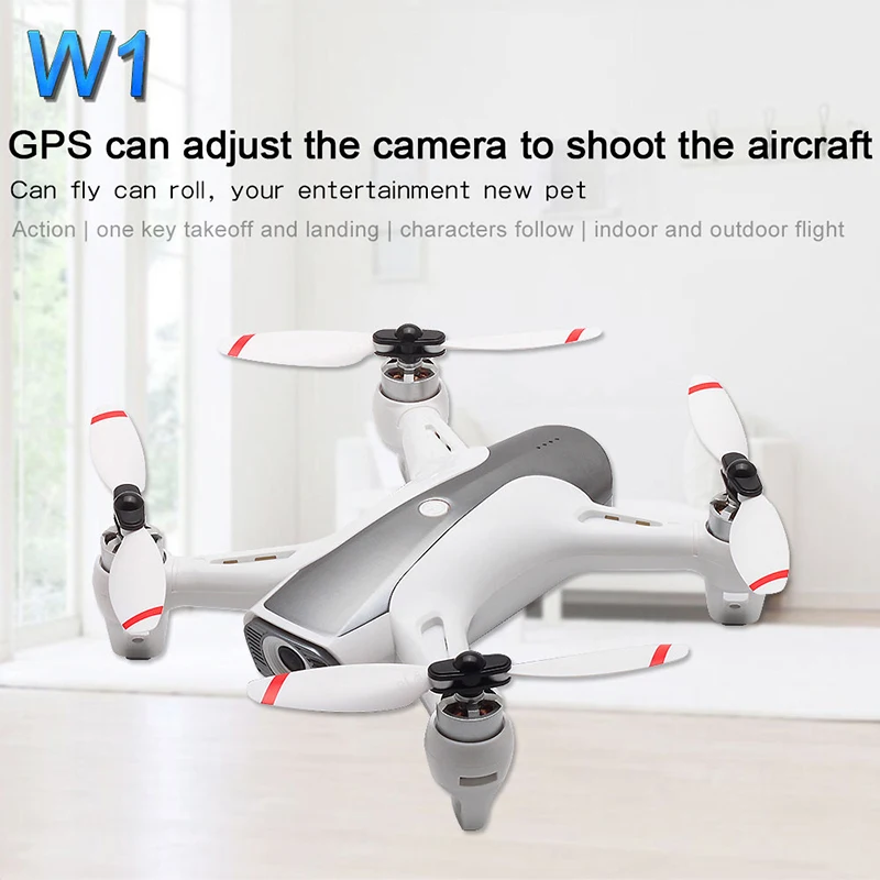 Новейший SYMA W1 GPS Дрон с Wifi FPV 1080P камера follow me бесщеточный Квадрокоптер управление