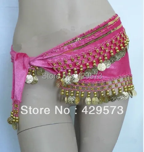 

popular Kids/children belly dance hip scarf