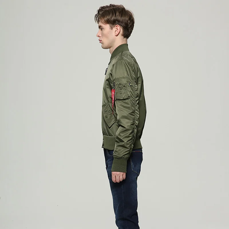 Куртка-бомбер MA1 Мужская/Женская Классическая верхняя одежда для пар летная