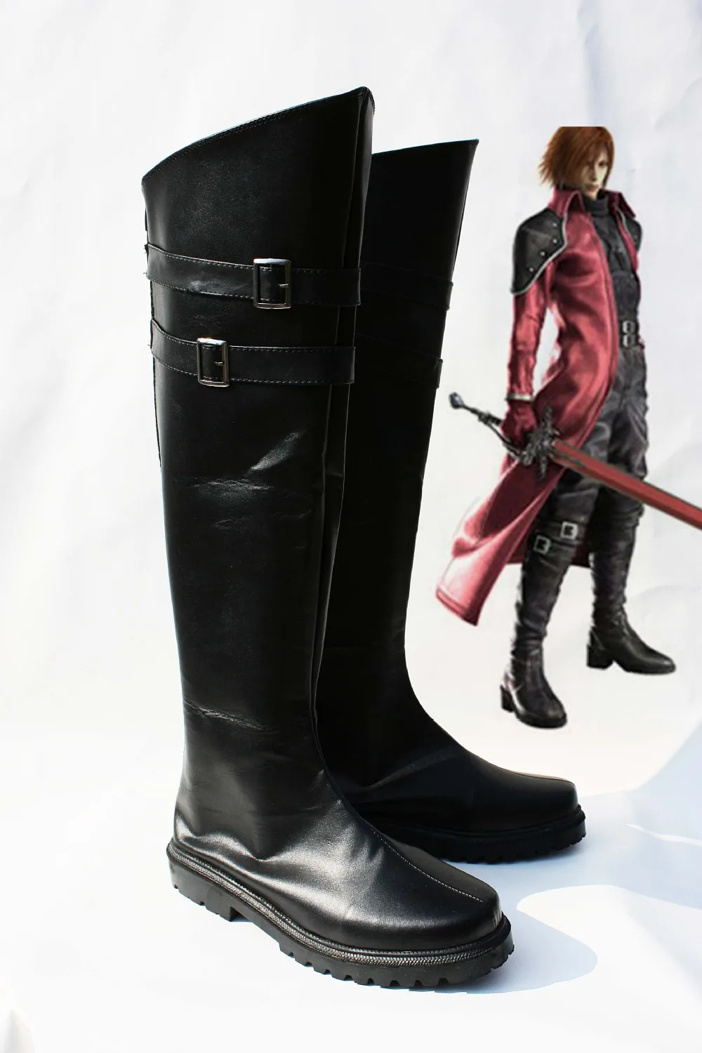 Изготовленные на заказ ботинки Genesis из финальной фантазии для косплея |