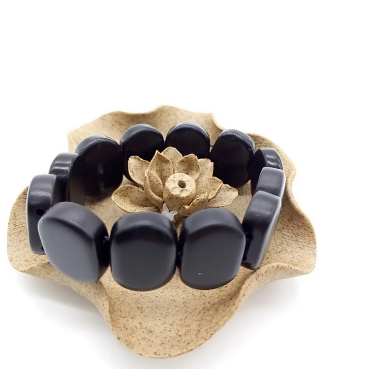 Браслет энергии здоровья из черного камня Бянь/лечение выпадения волос