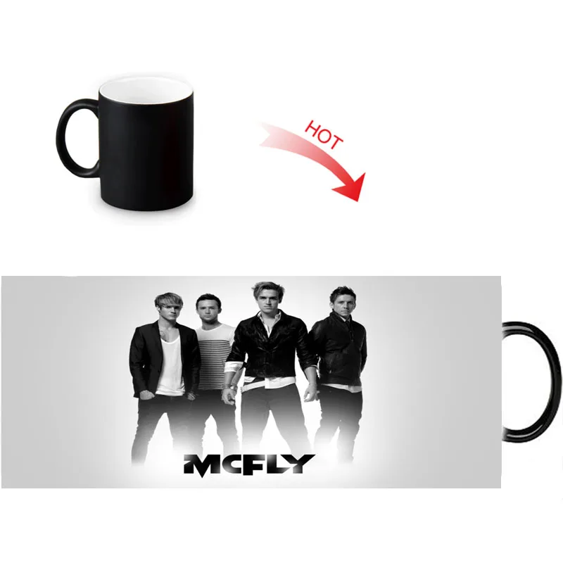 Термокружка на заказ с принтом McFly керамические кружки для молока пива кофе чашка