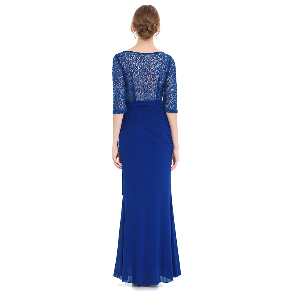 Женское прозрачное вечернее платье Angel fashions кружевное Плиссированное баска с