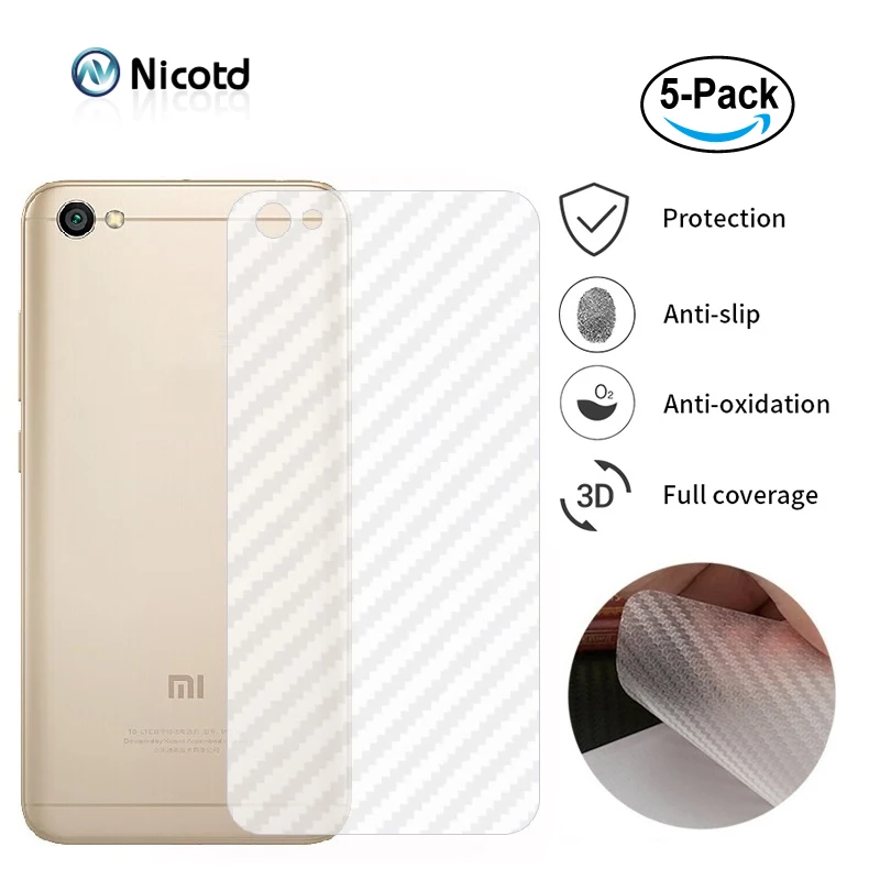 5 шт./лот защитная пленка для Xiaomi Redmi 5plus Note 4 4X 5A Pro Prime 3D из углеродного волокна