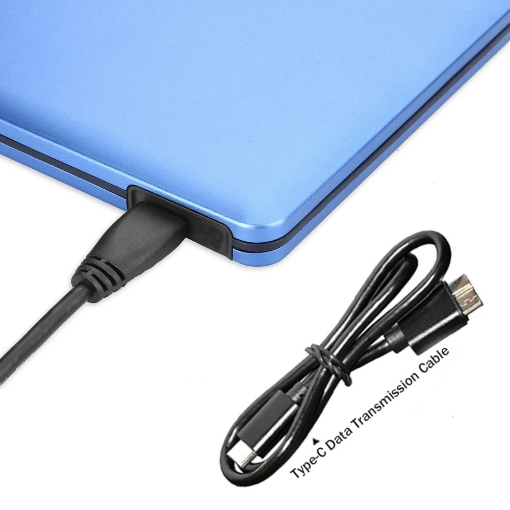 Type C USB 3.1 Aluminum Alloy External CD/DVD RW Enclosure 9.5mm SATA Optical Drive Case For laptop Notebook without Driver | Компьютеры и