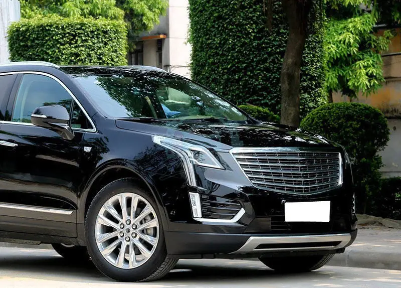 ABS Chromed Front Grilles Grill Overlay Refit Fit For Cadillac XT5 2016 2017 2018 | Автомобили и мотоциклы