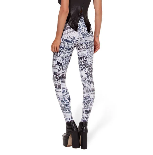 Модные женские леггинсы с рисунком галактики и роспись журнал Капри высокие