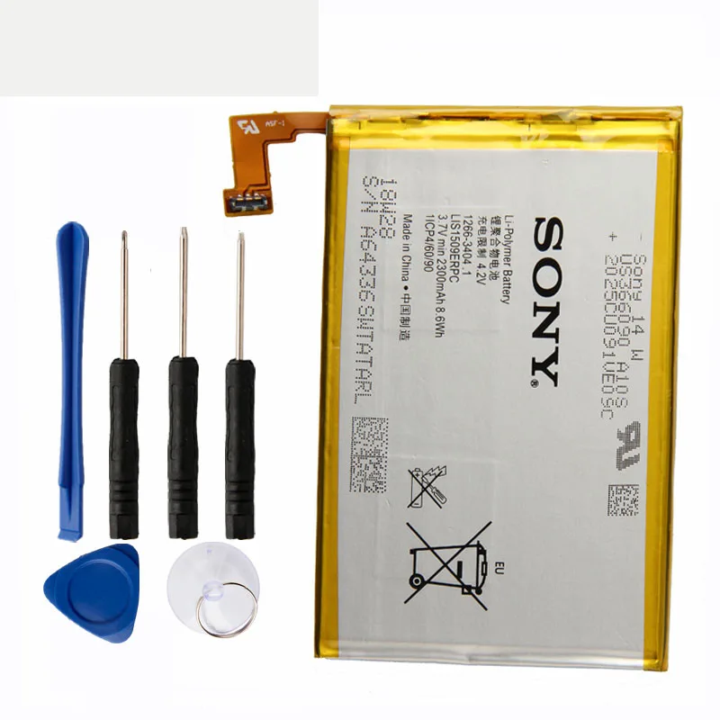 Оригинальный аккумулятор для телефона Sony LIS1509ERPC Xperia SP M35h C5302 C5303 C5306 c530x HSPA LTE 2300
