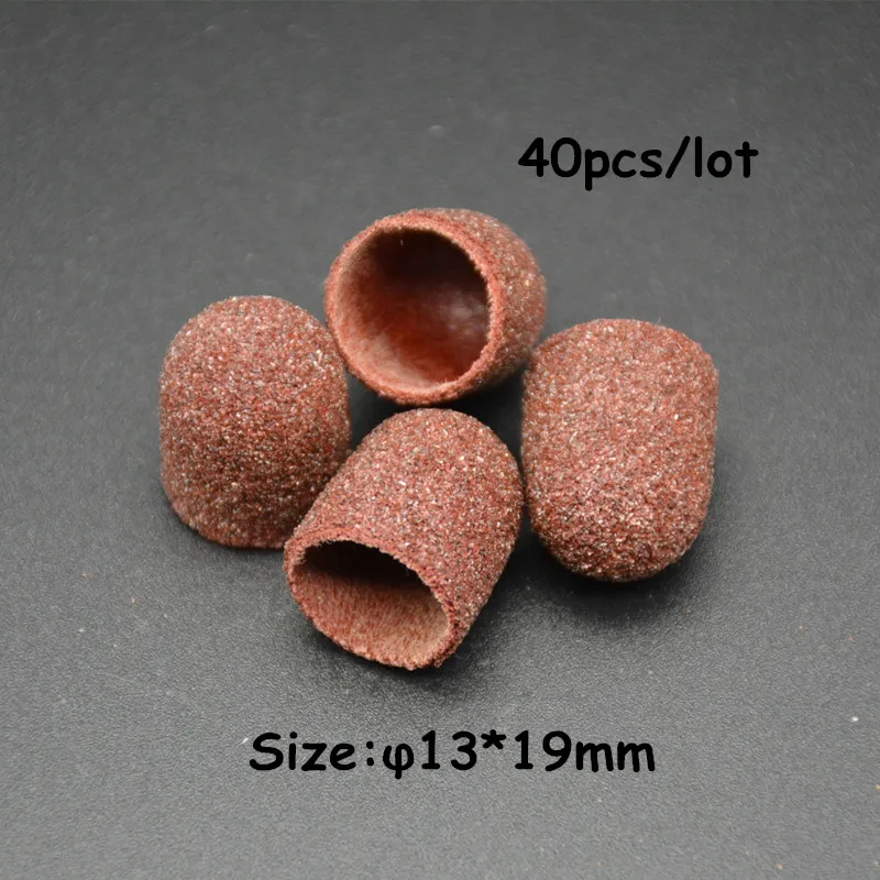 40 шт./лот инструменты для красивого дизайна ногтей насадка шлифовального блока