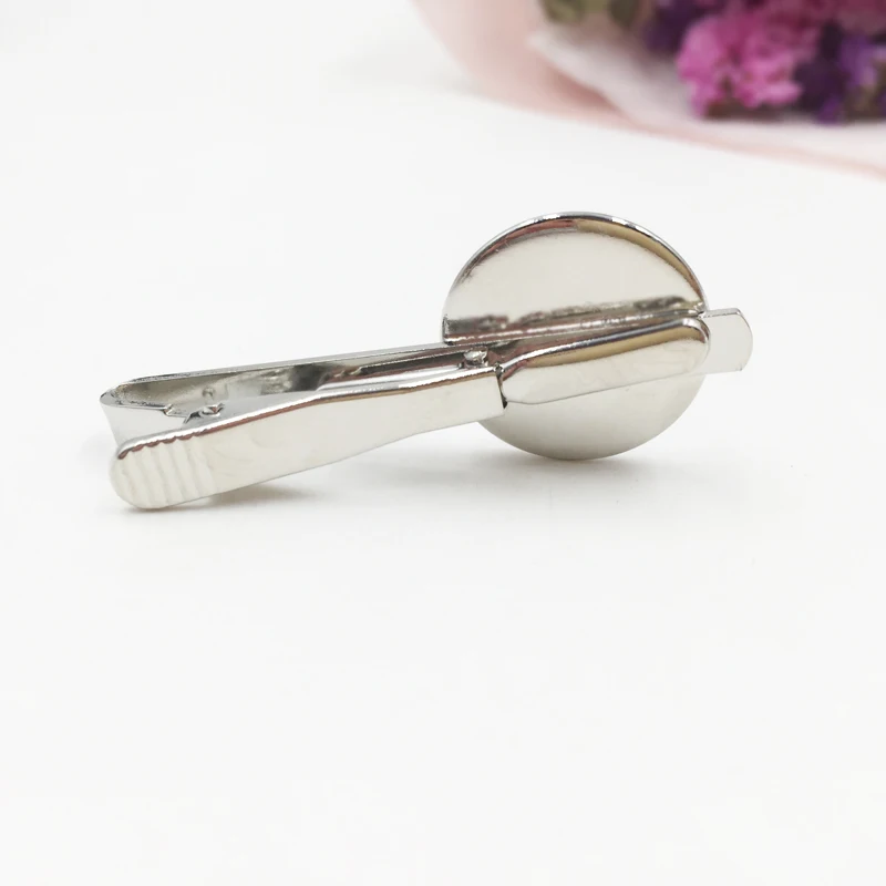 Можно настроить любое слово 1 шт. художественный Мужской зажим для галстука