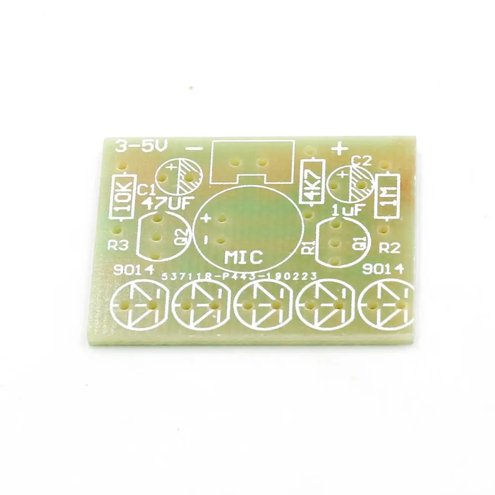 Электронные забавные наборы голосовое управление светодиодная лампа сделай сам