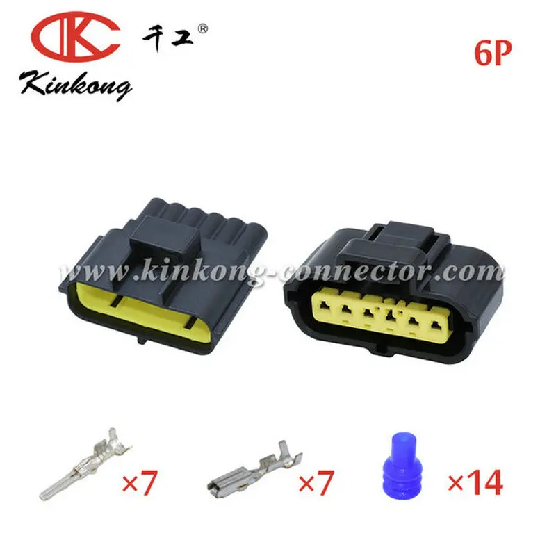 6 pin tyco педаль акселератора водонепроницаемый разъем для KIA/ Hyundai/ Mitsubishi /LUXGEN/ПРОТОН