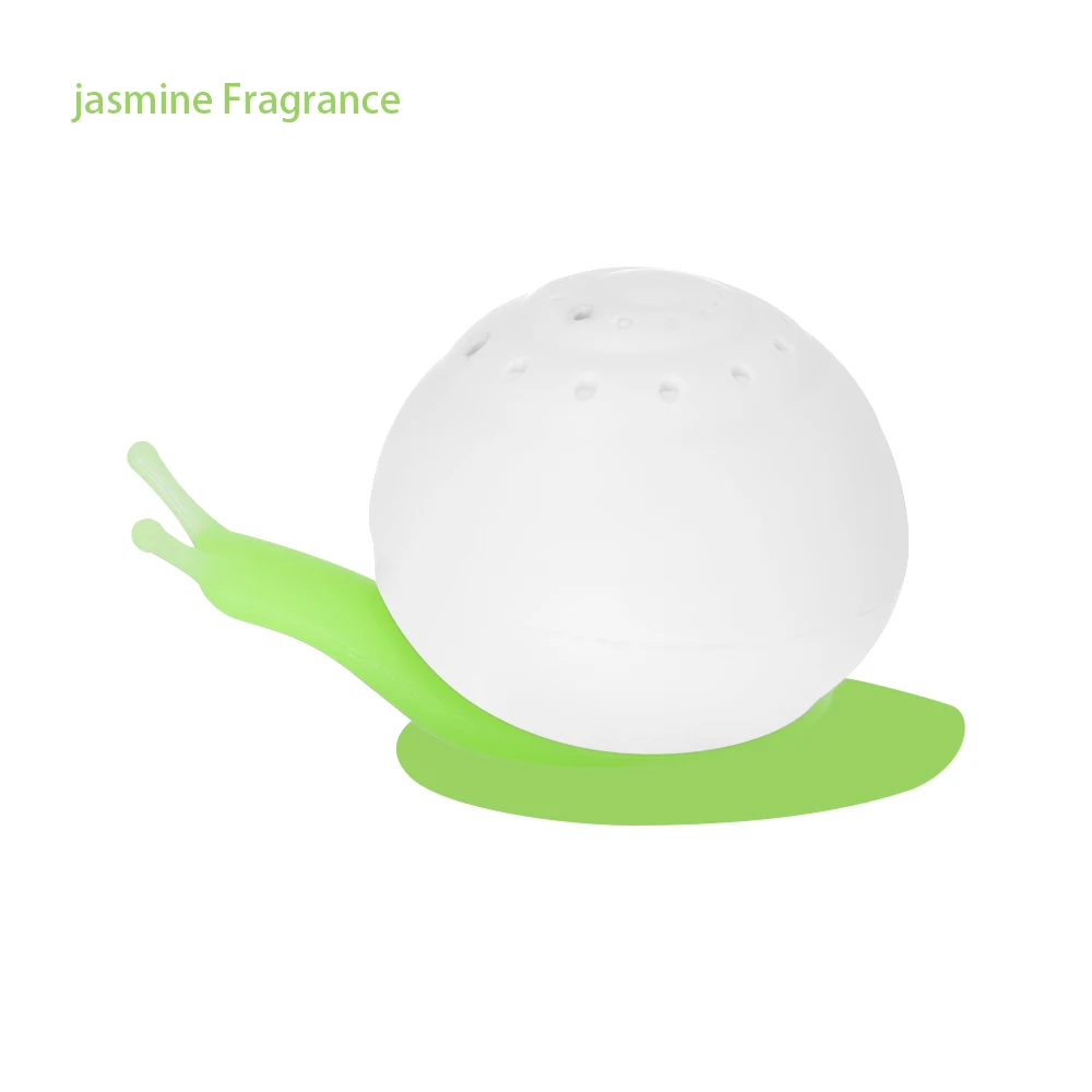 jasmine 1 шт. милые в форме улитки однотонные освежители воздуха автомобиля освежитель воздуха стойкий ароматизированный для авто салонные аксессуары Дезодорант - Название цвета: jasmine