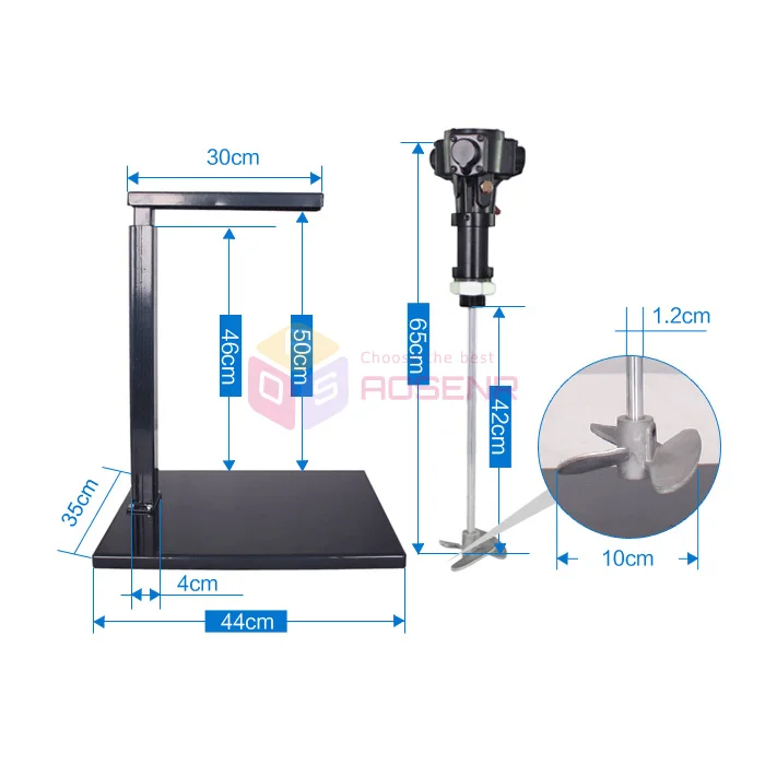 5 галлонов 20 л пневматический Миксер для краски миксер чернил инструмент