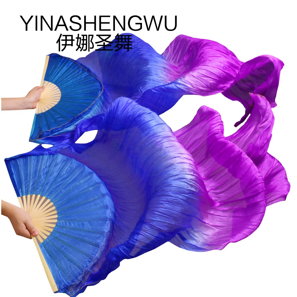 1 пара Женский веер для танца живота из натурального шелка|Танец живота| |