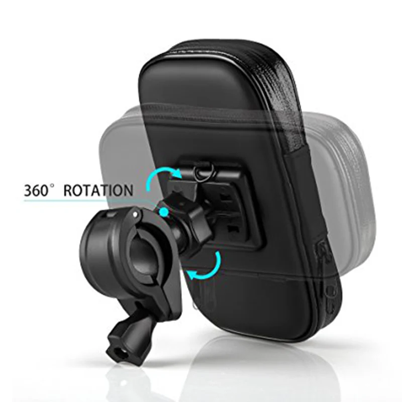 

Newly Handlebar Bike Bicycle Mount Holder with Waterproof Case Universal Case for Mobile Phone GPS