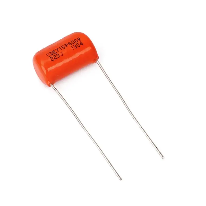 10 шт. 600 в Sprague Red Drop гитарные или басовые тональные конденсаторы 715P пленочные фольгированные гитарные аксессуары Запчасти