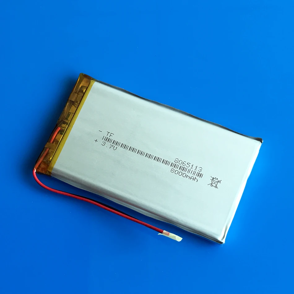 3,7 V 8000mAh высокоемкая перезаряжаемая батарея 8065113 lipo полимерная литий-ионная батарея для внешнего аккумулятора планшета ПК ноутбука