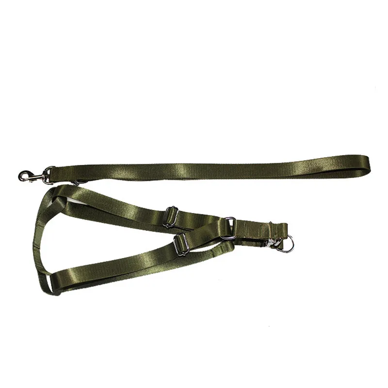Шлейка для маленьких собак нейлоновая металлическая пряжка обучения на открытом
