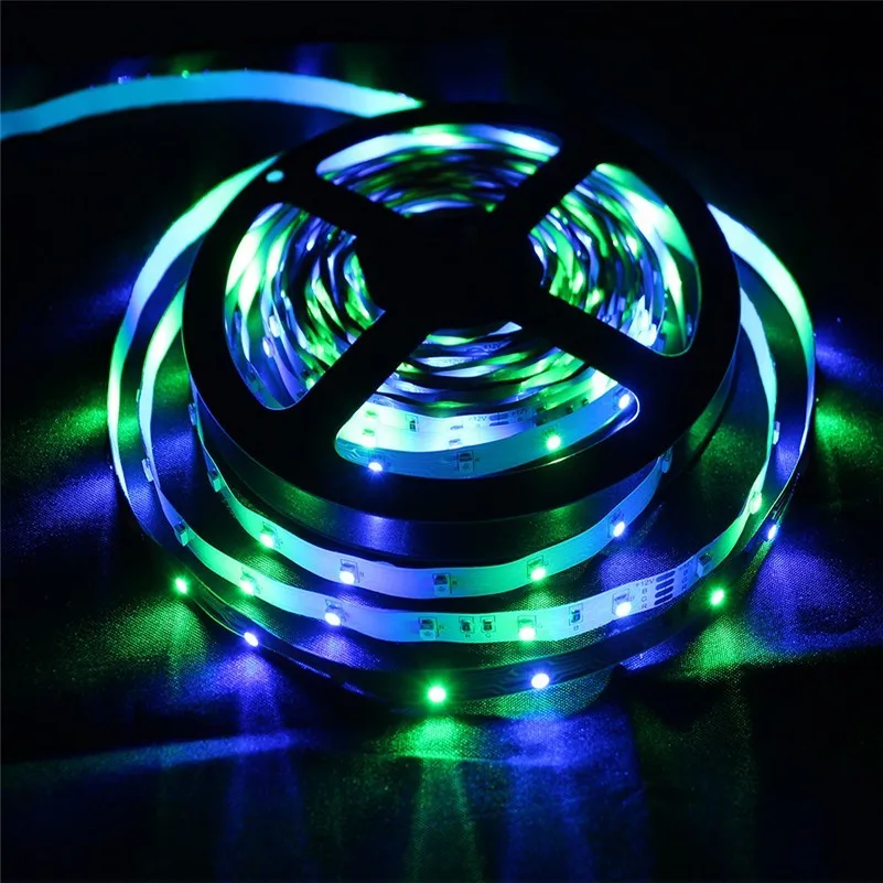 Светодиодная лента 5 м RGB 3528 SMD с 24-кнопочным ИК-пультом дистанционного управления