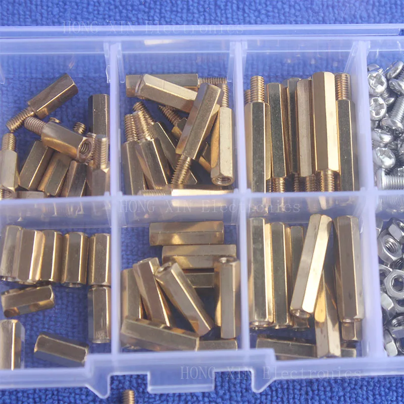 200 шт/м3 PCB Резьбовая Женская латунная стойка разделительная доска шестигранные