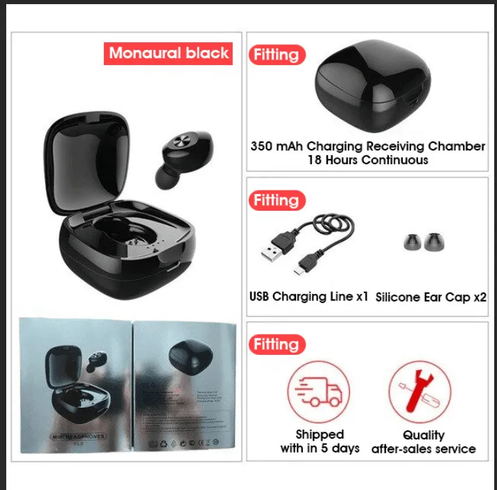 VOULAO, Bluetooth наушники, TWS, беспроводные, Blutooth 5,0, наушники, свободные руки, наушники, спортивные, наушники, игровая гарнитура, телефон, PK i80 tws - Цвет: 2