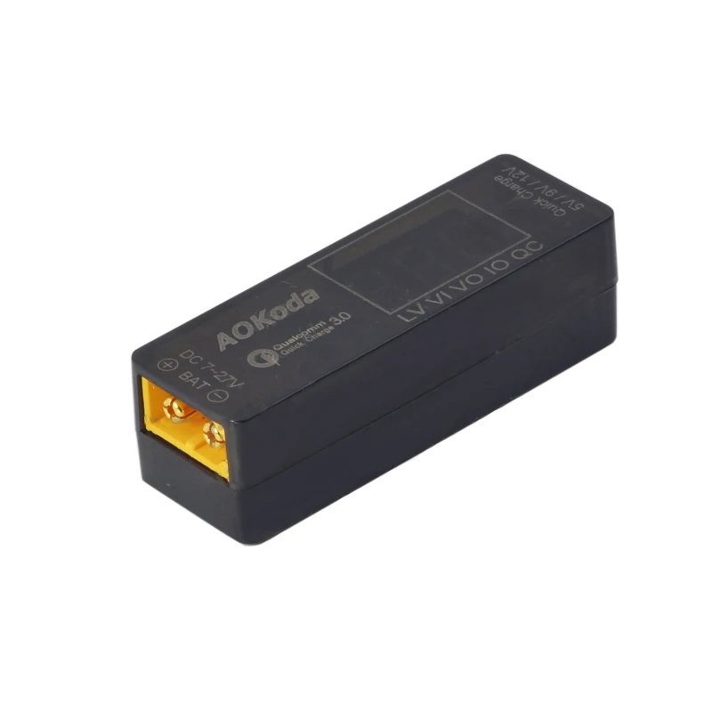 Конвертер питания AOKoda Lipo к USB адаптер QC3.0 быстрое зарядное устройство для