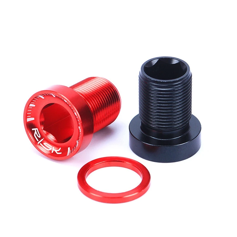 2 шт. шлицевые нижние болты кронштейна M15 * 19 мм из титанового сплава для MTB