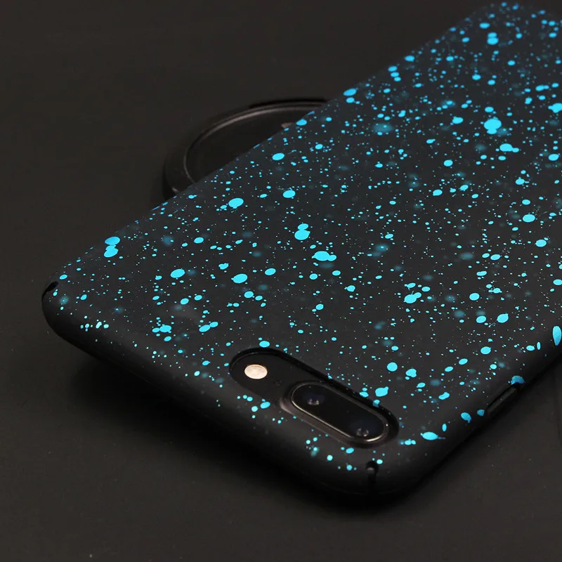 Матовый PC Star Sky Ulra-тонкий жесткий чехол для iPhone X XS Max Xr 5 5S SE 6 Plus 6S 7 8 Аксессуары