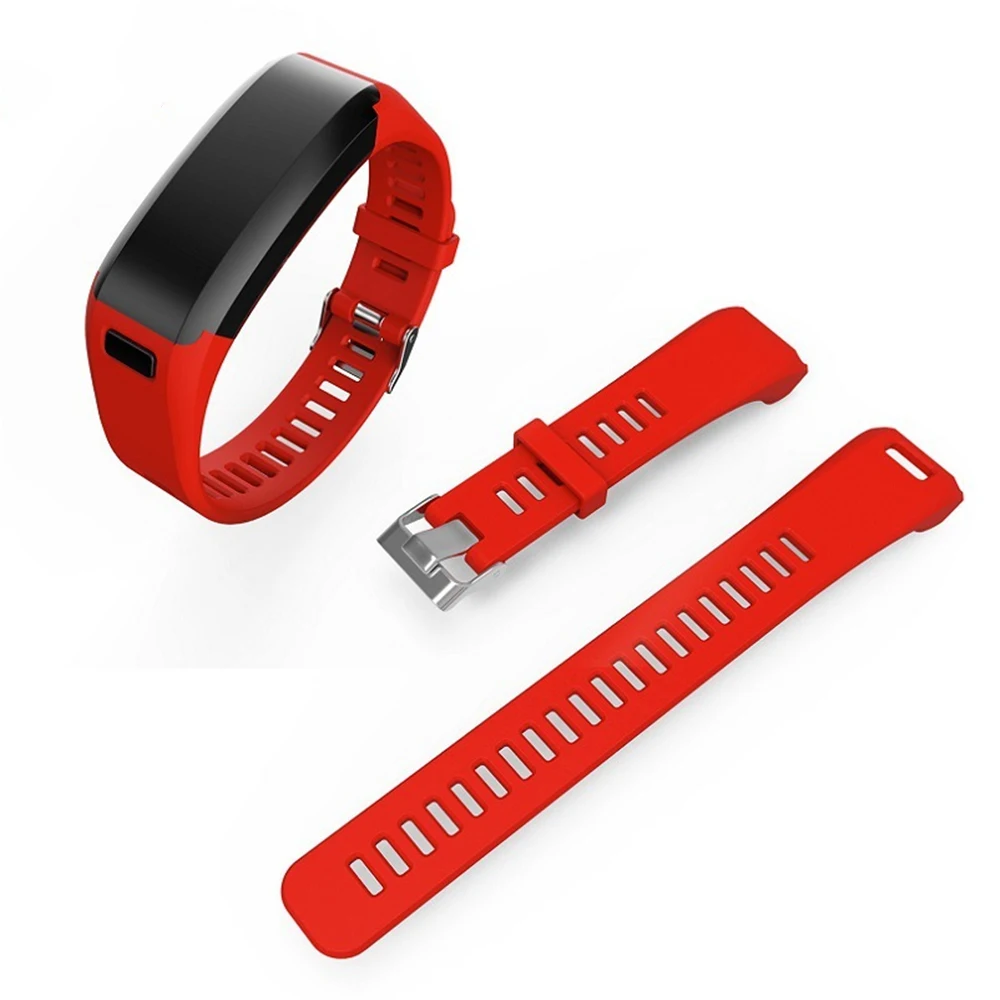 Ремешок сменный из мягкого силикона для смарт-часов Garmin Vivosmart HR | Электроника