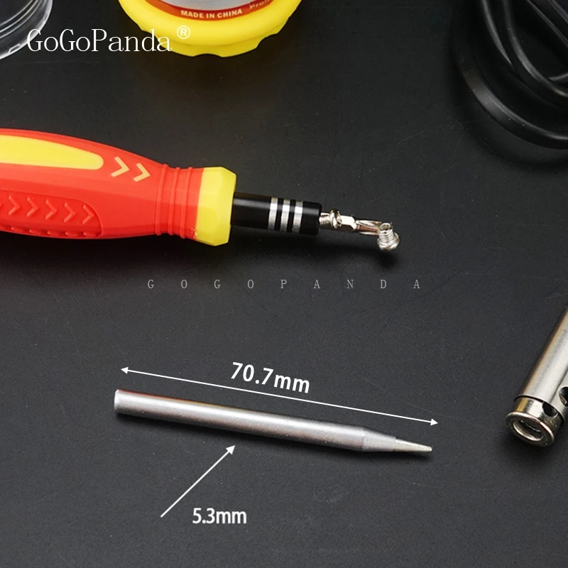 Электрический паяльник 60 Вт с внешним подогревом светильник питания длинный