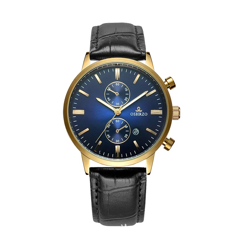 Oshrzo модный бренд Бизнес Господа наручные часы торжественное Для мужчин мужской