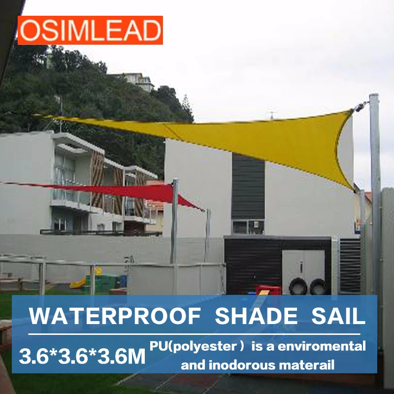 OSIMLEAD 3 6*3 6 м водонепроницаемый солнцезащитный козырек Стандартная Крышка