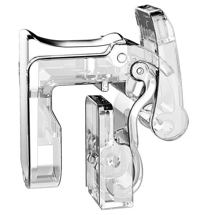 Прозрачный смартфон мобильный игровой триггер для PUBG геймпад Кнопка огня ключ