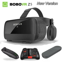 bobovr z5 wave vr virtual reality 3d glasses helmet vr 3d movie glasses headset box cardboard for 4 0 6 3 smartphonecontroller