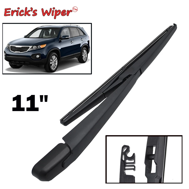 Erick's Wiper 1" Задняя щетка стеклоочистителя и рычаг комплект подходит для Kia Sorento R MK2 2009- ветровое стекло заднего стекла