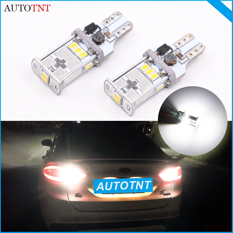 

2pcs 1290LM T15 W16W LED 3020 SMD 912 921 White Car LED Back-up Light Auto Reverse Lamp Bulb D030 Canbus No Error