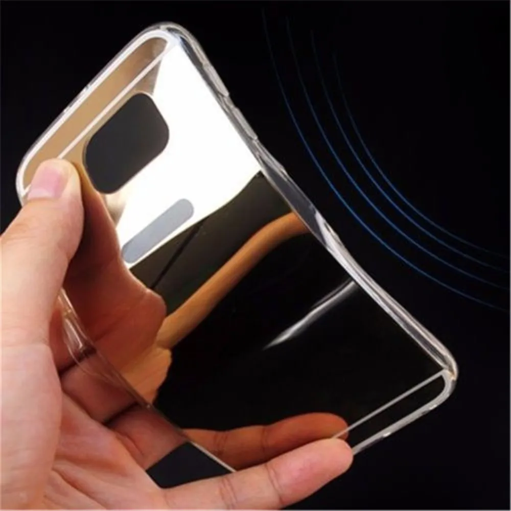 

Luxury Ultra-thin Soft Silicone TPU Mirror Case Cover For Samsung Phones S4 5 6 7/S6 7 Edge/Plus/Note 3 4 5/J5 7 (2016)/A8
