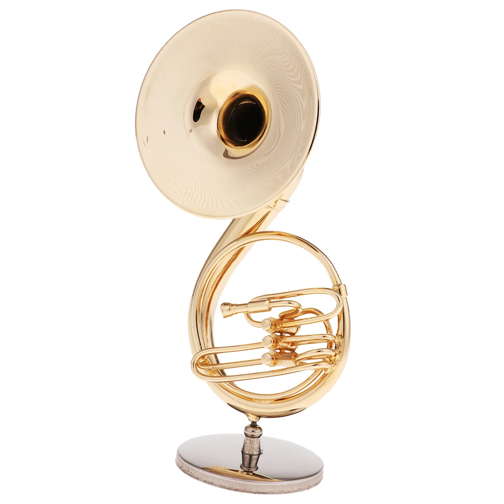1:6 Sousaphone Brass Wind Instrument with Case for 12'' Figure Doll Toys | Игрушки и хобби