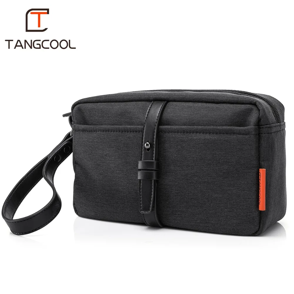 Tangcool модные трендовые модели мужские кожаные сумки ежедневные клатчи большой