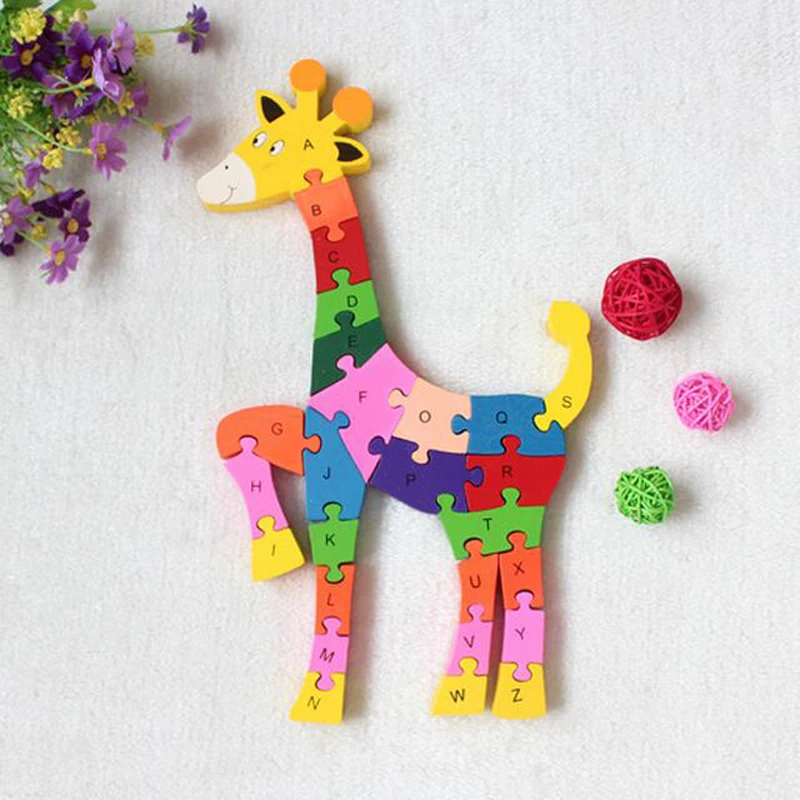 Новинка 2017 года детские развивающие игрушки Английский алфавит пятнистого оленя