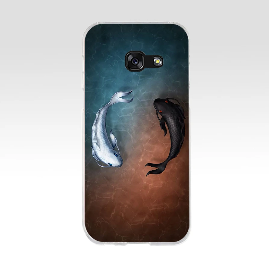 Мягкий силиконовый чехол из ТПУ для Samsung a3 2016 a5 2017 a6 plus a7 a8 2018 s6 7 8 9 140 Fish Shark Eagle Cat Bottle